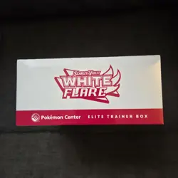 Pokemon Center White Flare Elite Trainer Box ETB Brand New Sealed - Image 5