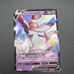 POKEMON TCG DARK SYLVEON V SWSH134 HOLO NM BLACK STAR PROMO CELEBRATIONS - Image 2
