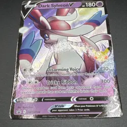 POKEMON TCG DARK SYLVEON V SWSH134 HOLO NM BLACK STAR PROMO CELEBRATIONS - Image 3