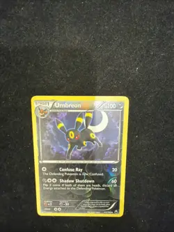 Pokemon Umbreon 61/108 Reverse Holo Dark Explorers LP - Image 1