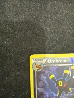 Pokemon Umbreon 61/108 Reverse Holo Dark Explorers LP - Image 5