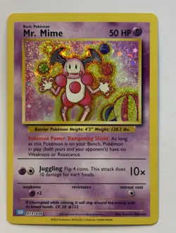 Pokemon TCG Classic Collection Holo Mr. Mime CLB 013/034 Near Mint - Image 1