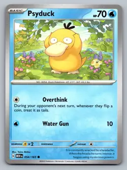 Pokemon TCG SV: Scarlet & Violet 151 Psyduck 054/165 - Image 1