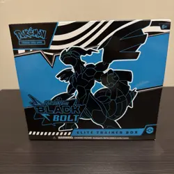 Pokemon TCG Black Bolt Elite Trainer Box ETB Brand New Sealed - FAST SHIP - Image 1