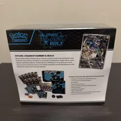 Pokemon TCG Black Bolt Elite Trainer Box ETB Brand New Sealed - FAST SHIP - Image 2