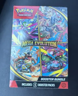 Pokemon TCG Mega Evolution Booster Bundle Factory Sealed - Image 1
