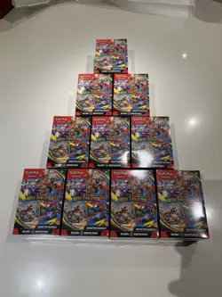 10x Pokemon TCG Mega Evolution Booster Bundle Lot Of 10 New Sealed 60 Packs - Image 1