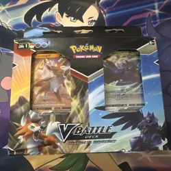 Pokemon V Battle Deck Lycanroc vs Corviknight New and Sealed - Image 1