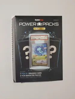 GAMESTOP Pokemon Power Pack Series 3- 2 Packs & 1 PSA Slab! BRAND NEW! - Image 1