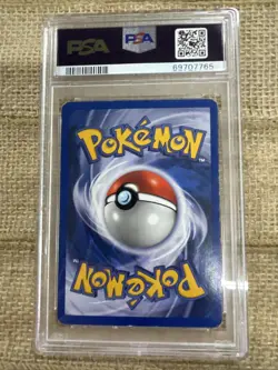 Graded PSA 7 2000 Pokemon German Fossil - Lapras Holo - Image 2