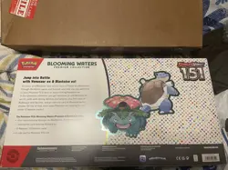 Pokemon TCG Scarlet & Violet 151 Blooming Waters Premium Collection Worn Box* - Image 2
