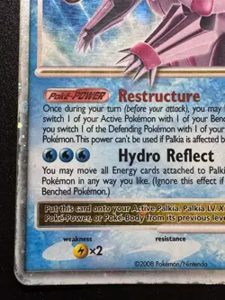 Palkia LV.X Promo DP18 Pokemon Card Holo Foil Rare HP - Image 5