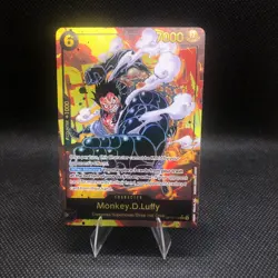 OP10-118 Monkey.D.Luffy SEC Alternate Art ONE Piece Card Game Royal Bloodline NM - Image 1