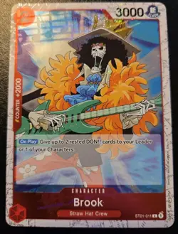 Brook ST01-011 Pirate Foil Common The Best Vol. 2 One Piece Card Game - Image 1