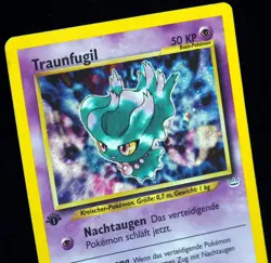 GERMAN 1st Edition Misdreavus 11/64 Neo Revelation LP Pokemon Card - Image 5