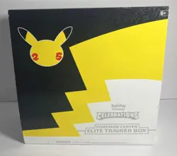 Pokemon Center Celebrations ETB - Empty w/ Accessories No Cards Pokemon TCG - Image 1