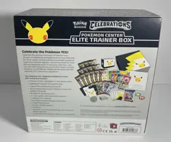 Pokemon Center Celebrations ETB - Empty w/ Accessories No Cards Pokemon TCG - Image 2