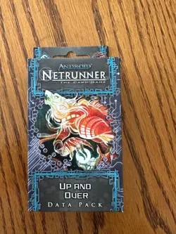 FFG Android Netrunner LCG Data Pack - Unopened - Up and Over - Image 1