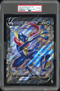 PSA 10 Greninja V-Union SWSH157 Jumbo Promo Oversize Pokemon Card GEM MINT - Image 1