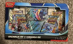 Pokemon Trading Card Game Greninja ex and Kingdra ex Special Collection Box - Image 1