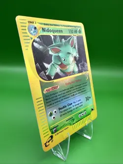 Pokemon TCG Nidoqueen Skyridge Reverse Holo Rare Card 22/144 Near Mint Vintage - Image 2