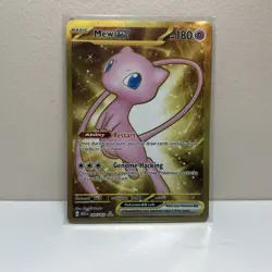Mew ex 205/165 Scarlet & Violet 151 Full Art Secret Rare Holo Pokemon Card NM - Image 1