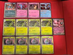 Pokemon TCG - Team Rocket's Mewtwo & Spidops - Full 60 card deck - Image 2
