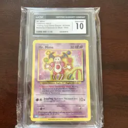 Pokemon Mr. Mime Holo #013/034 TCG Classic CLB CGC 10 Gem Mint 2023 English Card - Image 1