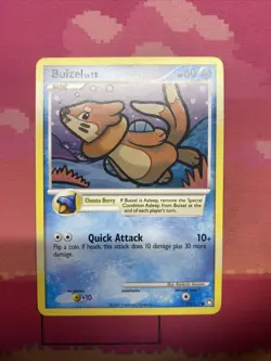 Pokemon Card Buizel Mysterious Treasures Common 75/123 Near Mint - Image 1