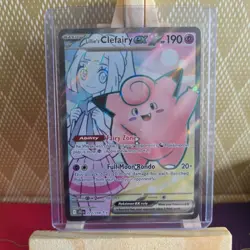 Lillie's Clefairy ex 173/159 S&V Journey Together Full Art Pokemon Card NM - Image 1