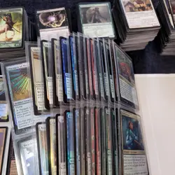 16 Pages of FOILS Cards Collection in Binder. And 1,000+ Magic Cards=Bulk & Fun - Image 4