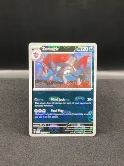 Zoroark 062/086 Masterball Pattern Reverse Holo Pokemon Card - Pack Fresh - Image 1