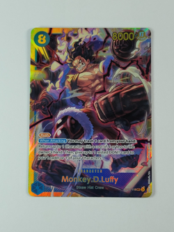 One Piece Card Monkey.D.Luffy (118) OP11-118 A Fist of Divine Speed Foil US - Image 1