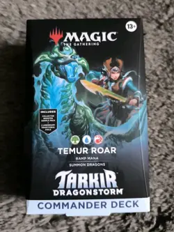 MTG Tarkir : Dragonstorm Commander Deck - Temur Roar / Neu & OVP - Image 1