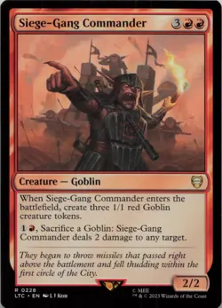 Siege-Gang Commander R Commander: The Lord of the Rings: Tales of Middle-earth 2 - Image 1