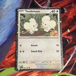 Tandemaus 167/193 Cosmos Holo - Paldea Evolved - Pokemon TCG - (NM) big swirl - Image 1