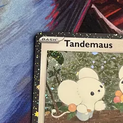 Tandemaus 167/193 Cosmos Holo - Paldea Evolved - Pokemon TCG - (NM) big swirl - Image 2