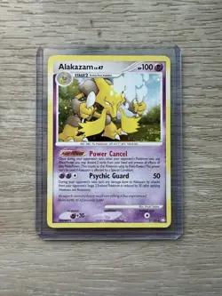 Pokemon 2007 Diamond & Pearl Mysterious Treasures 2/123 Alakazam Holo Rare LP - Image 1