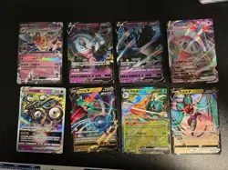 Pokemon Lot, 8 Ex V VMax VStar Shiny Holo Ultra Rare - Chinese - Will Combine! - Image 1