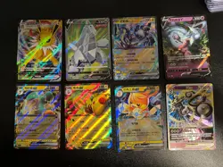 Pokemon Lot, 8 Ex V VMax VStar Shiny Holo Ultra Rare - Chinese - Will Combine! - Image 1