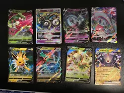 Pokemon Lot, 8 Ex V VMax VStar Shiny Holo Ultra Rare - Chinese - Will Combine! - Image 1
