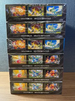 Sealed With Shrink Pokemon 6Boxes Mega Brave Mega Symphonia M1L M1S Japanese - Image 5