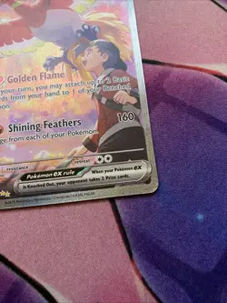 Ethan's Ho-Oh ex 230/182 Destined Rivals Holo Special Illustration Rare Pokemon - Image 4
