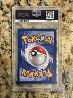 1999 POKEMON PIKACHU BASE SET 1ST EDITION GERMAN #58 PSA 9 - Image 2