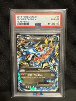 M Charizard EX 69/106 PSA 8 | Mega Rare Holo XY Flashfire 2014 Pokemon TCG - Image 1