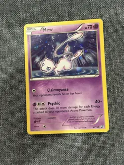 Mew HOLO PROMO Black Star XY192 Pokemon Magearna Mythical Collection Box Set MP - Image 1