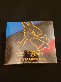 Pokemon TCG Crown Zenith Elite Trainer Box ETB, New/Sealed - Image 1