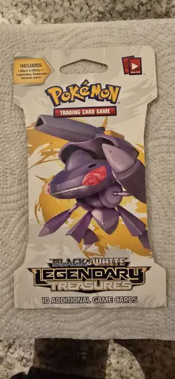 pokemon black and white legendary treasures Blister Booster Pack SEALED - Image 1