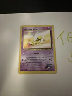 Pokemon TCG Sabrina’s Abra Gym Challenge 93/132 Regular LP. - Image 2