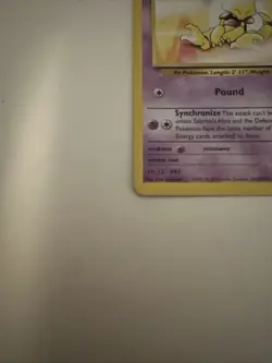 Pokemon TCG Sabrina’s Abra Gym Challenge 93/132 Regular LP. - Image 5